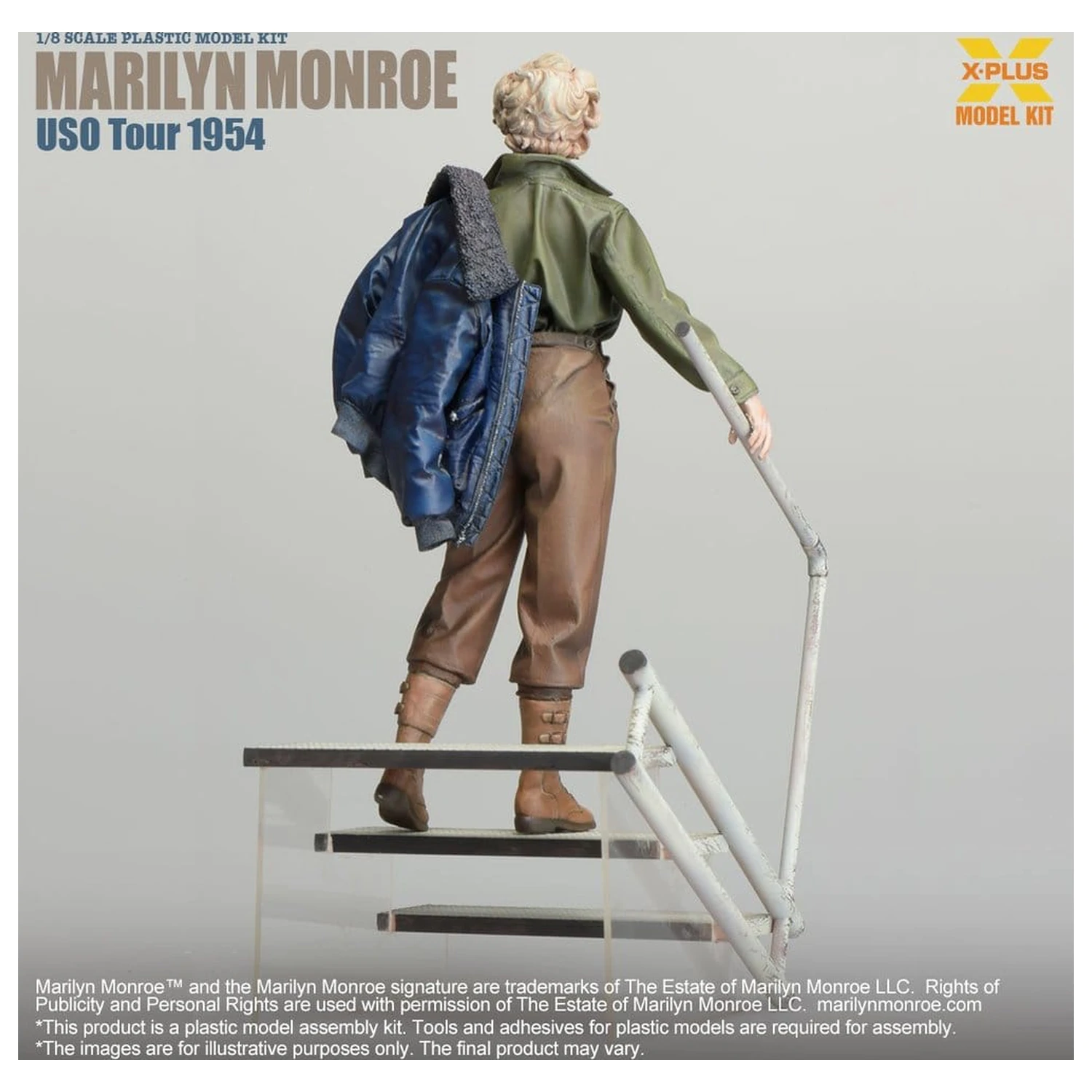 Marilyn Monroe komplet plastični model za sastavljanje 1/8 (Reprodukcija) 26 cm fotografija proizvoda