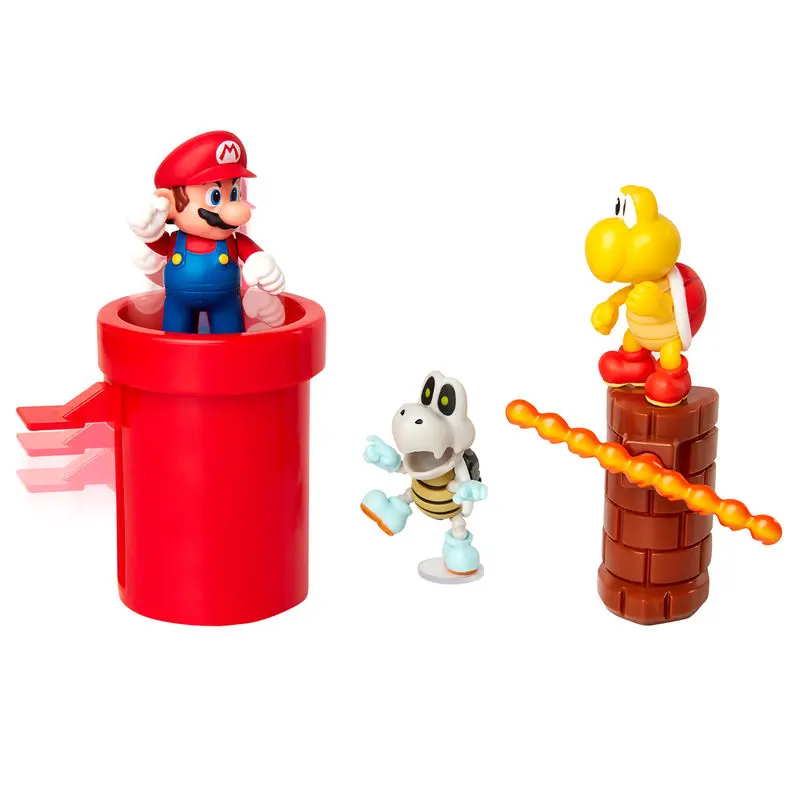 World of Nintendo Super Mario Diorama Set Tamnica fotografija proizvoda