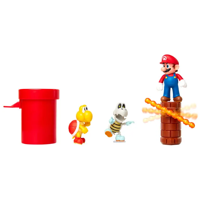 World of Nintendo Super Mario Diorama Set Tamnica fotografija proizvoda