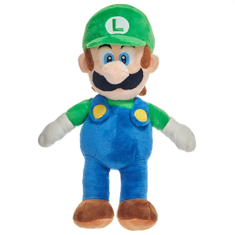 Mario Bros Luigi mekana plišana igračka 38cm fotografija proizvoda