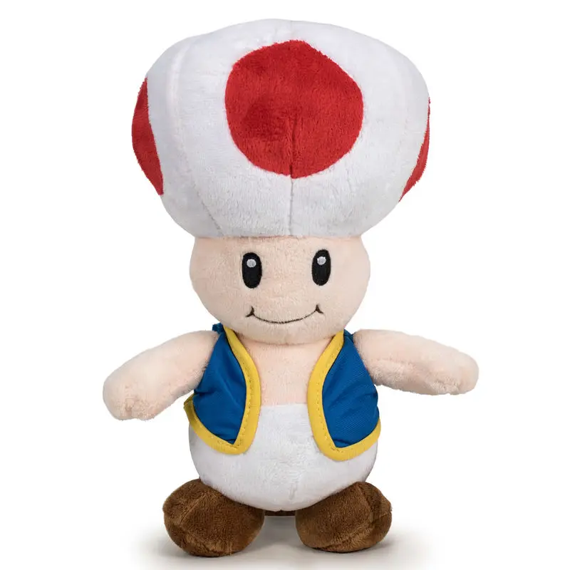 Mario Bros Toad mekana plišana igračka 30cm fotografija proizvoda