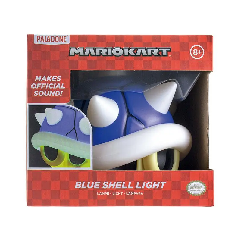 Mario Kart kutija svjetla sa zvukom Blue Shell 14 cm fotografija proizvoda