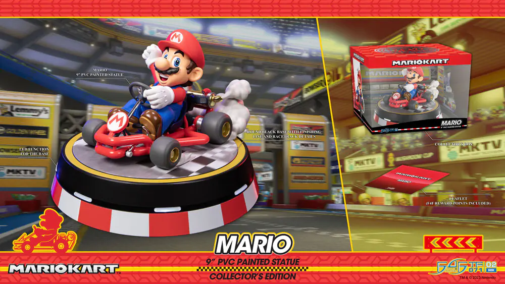 Mario Kart PVC Kip Mario Collector's Edition 22 cm fotografija proizvoda