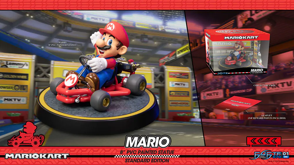 Mario Kart PVC Kip Mario Standard Edition 19 cm fotografija proizvoda