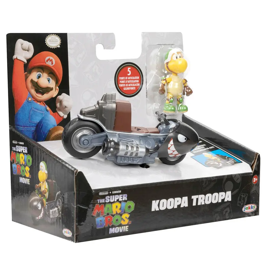 Mario Kart The Movie Koopa Troopa Kart Kart figura 6cm fotografija proizvoda