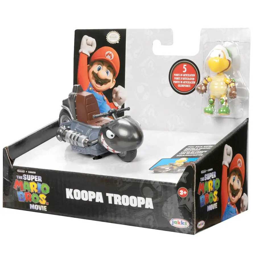 Mario Kart The Movie Koopa Troopa Kart Kart figura 6cm fotografija proizvoda