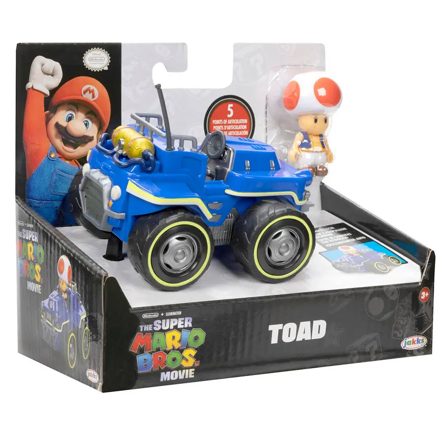 Mario Kart The Movie Toad Kart figura 7 cm fotografija proizvoda