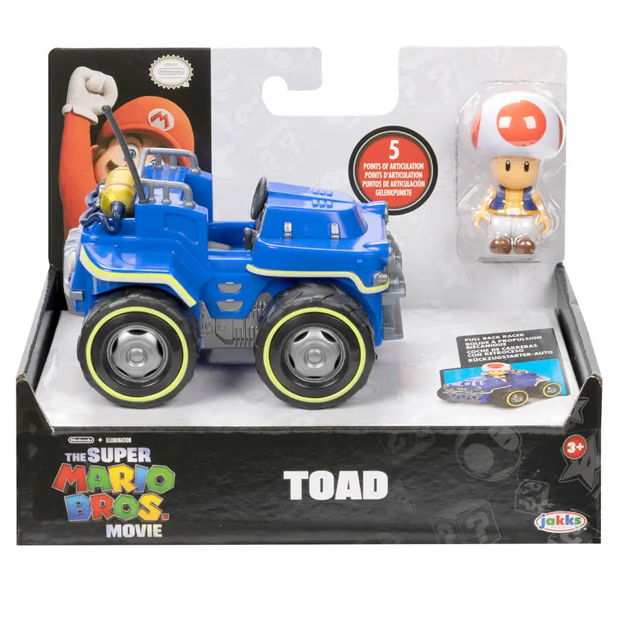 Mario Kart The Movie Toad Kart figura 7 cm fotografija proizvoda