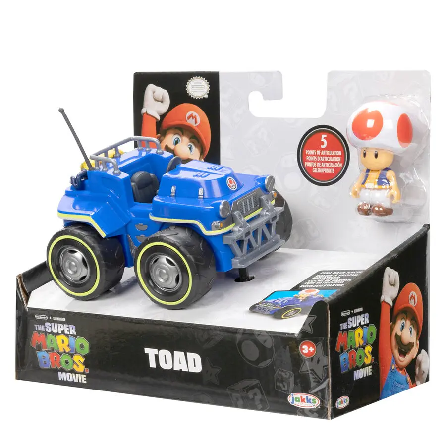 Mario Kart The Movie Toad Kart figura 7 cm fotografija proizvoda