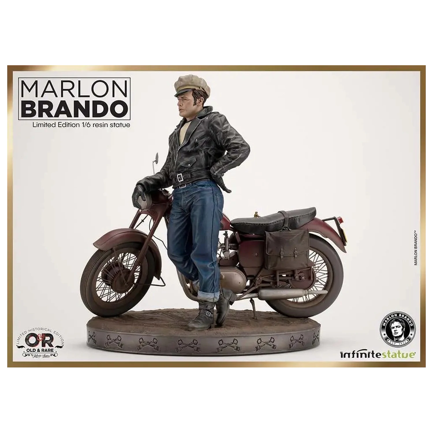 Marlon Brando with Bike Statua Ograničeno izdanje 1/6 30cm fotografija proizvoda