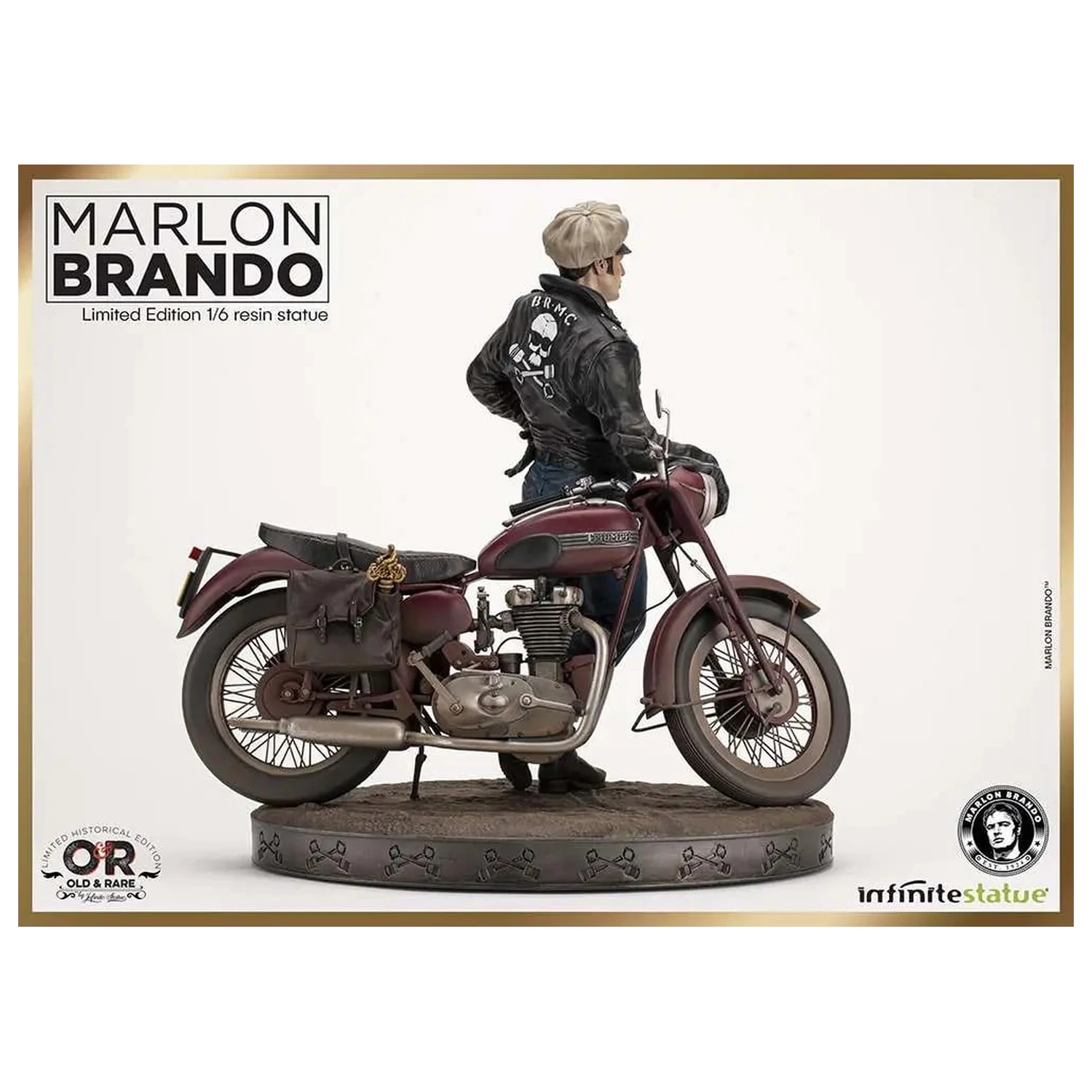 Marlon Brando with Bike Statua Ograničeno izdanje 1/6 30cm fotografija proizvoda