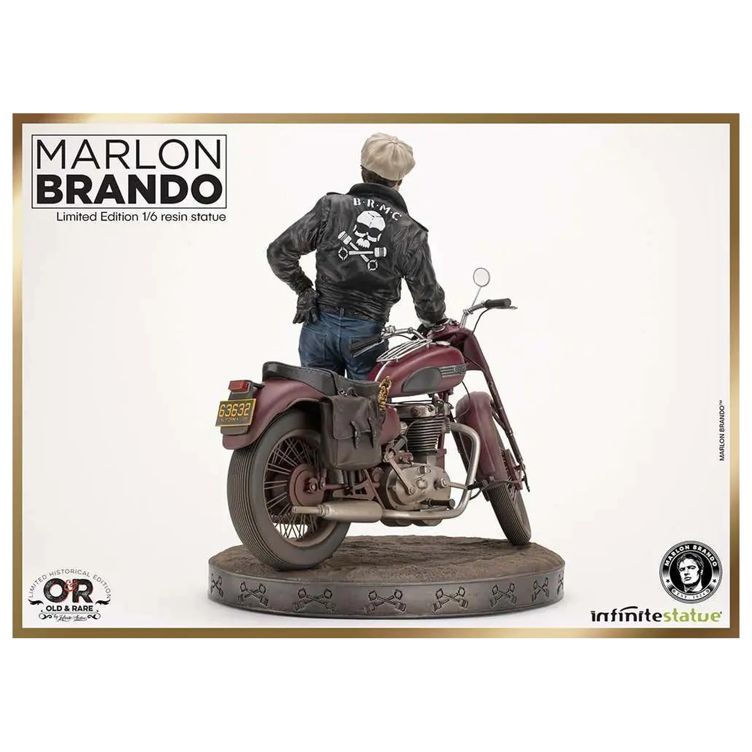 Marlon Brando with Bike Statua Ograničeno izdanje 1/6 30cm fotografija proizvoda