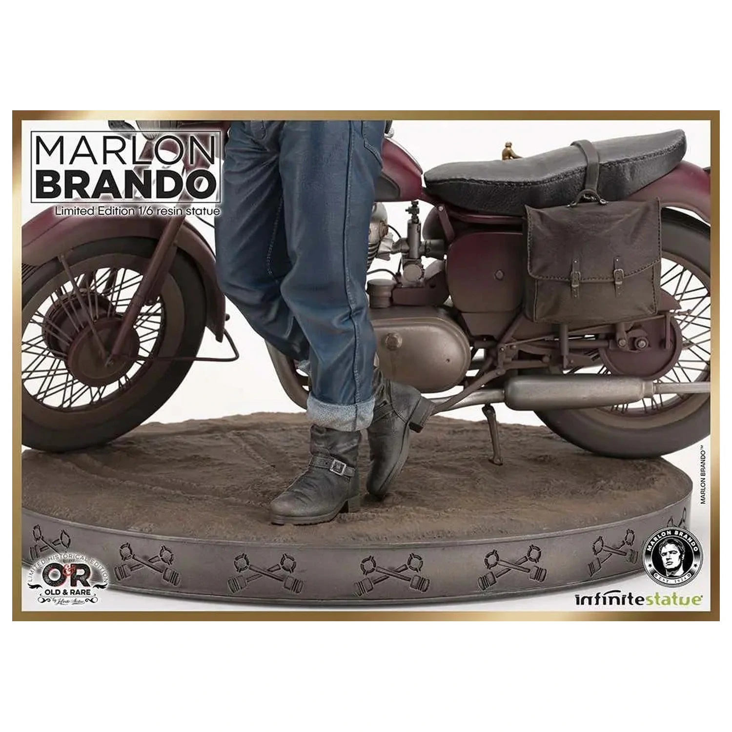 Marlon Brando with Bike Statua Ograničeno izdanje 1/6 30cm fotografija proizvoda