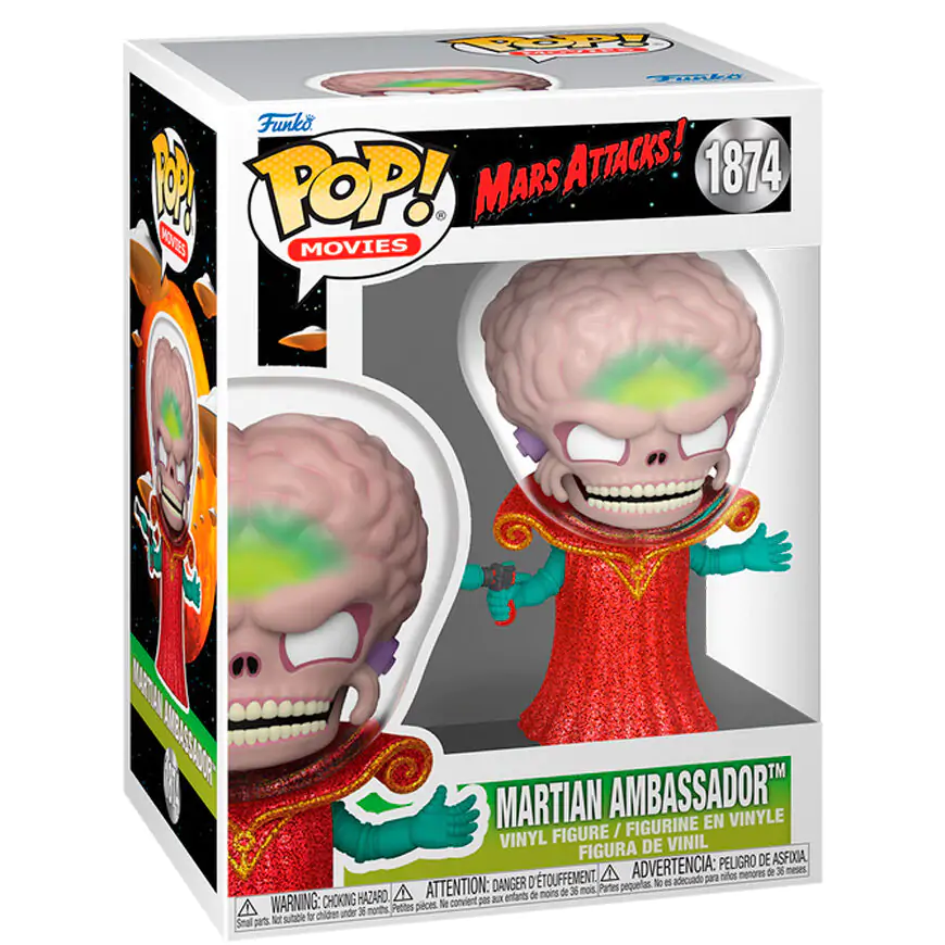 Mars Attacks Funko POP! Movies Vinilna Figura Ambassador 9 cm fotografija proizvoda
