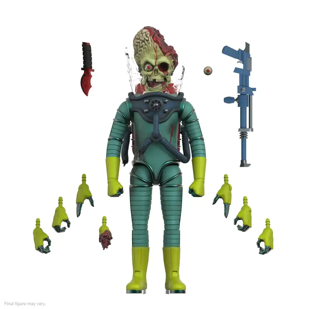 Mars Attacks Ultimates akcijska figura Martian Wave 1 (Smashing the Enemy) 18 cm fotografija proizvoda
