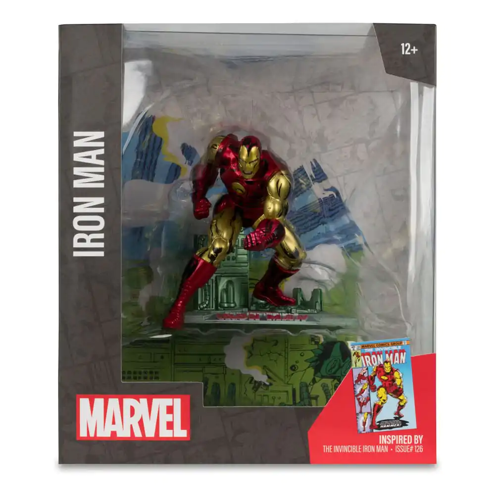 Marvel PVC Kip 1/10 Iron Man (The Invincible Iron Man #126) 11 cm fotografija proizvoda