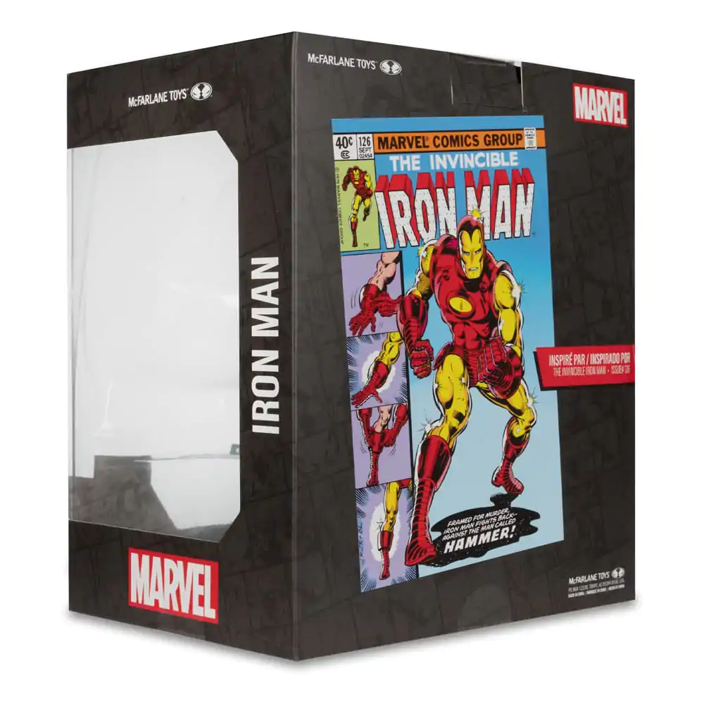 Marvel PVC Kip 1/10 Iron Man (The Invincible Iron Man #126) 11 cm fotografija proizvoda