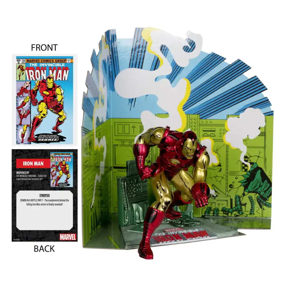 Marvel PVC Kip 1/10 Iron Man (The Invincible Iron Man #126) 11 cm fotografija proizvoda