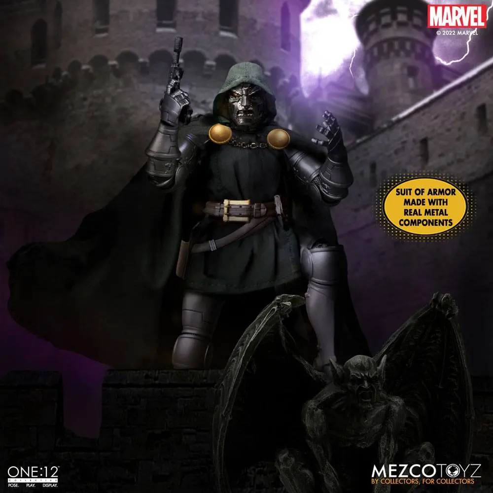 Marvel akcijska figura 1/12 Doctor Doom 17 cm fotografija proizvoda