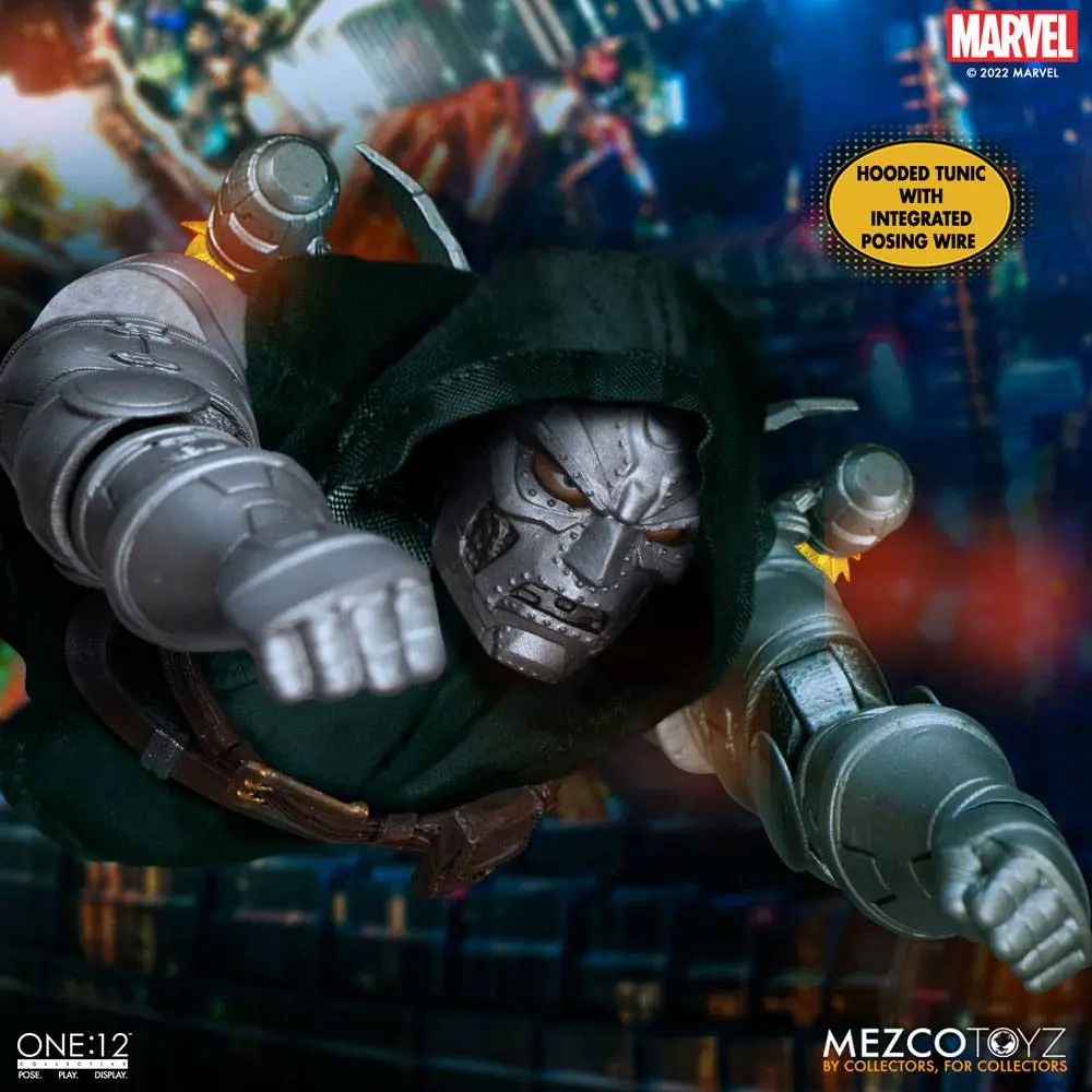 Marvel akcijska figura 1/12 Doctor Doom 17 cm fotografija proizvoda