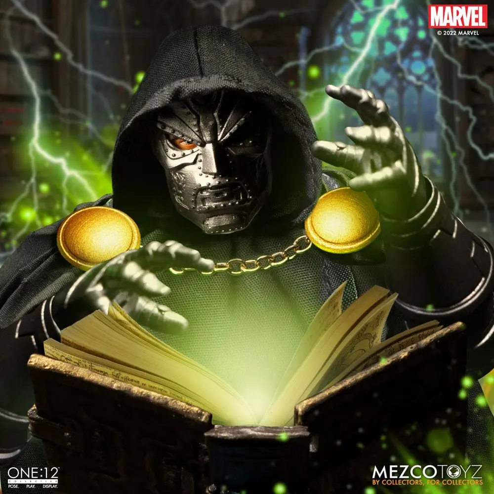 Marvel akcijska figura 1/12 Doctor Doom 17 cm fotografija proizvoda