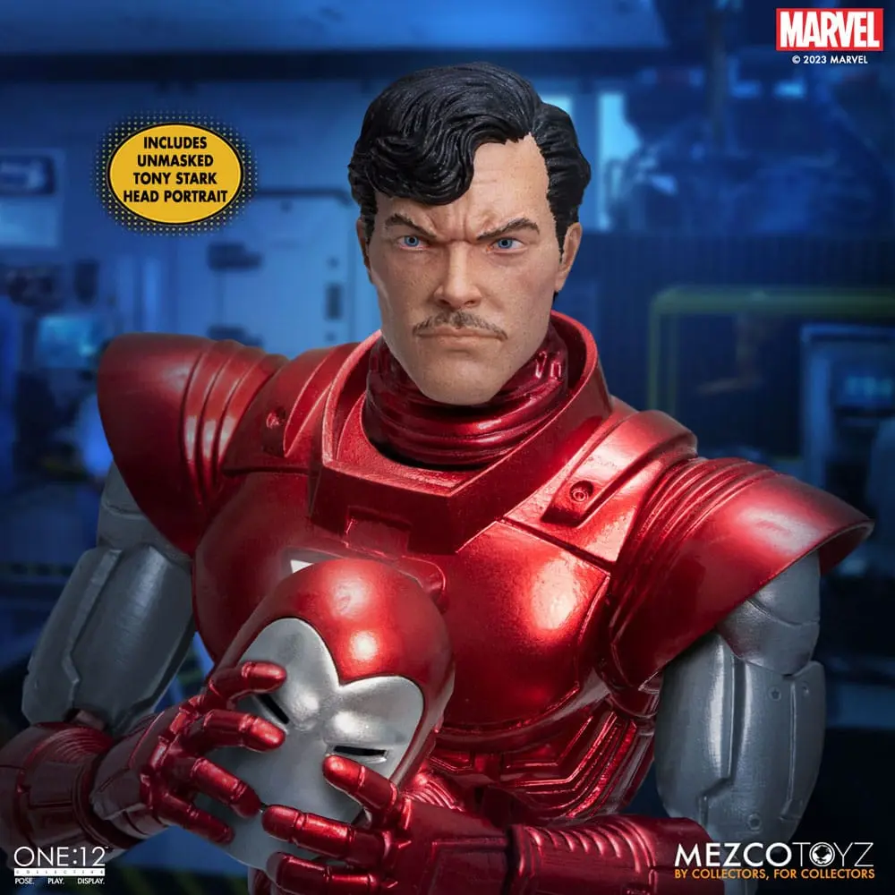 Marvel akcijska figura 1/12 Iron Man (Silver Centurion Edition) 16 cm fotografija proizvoda