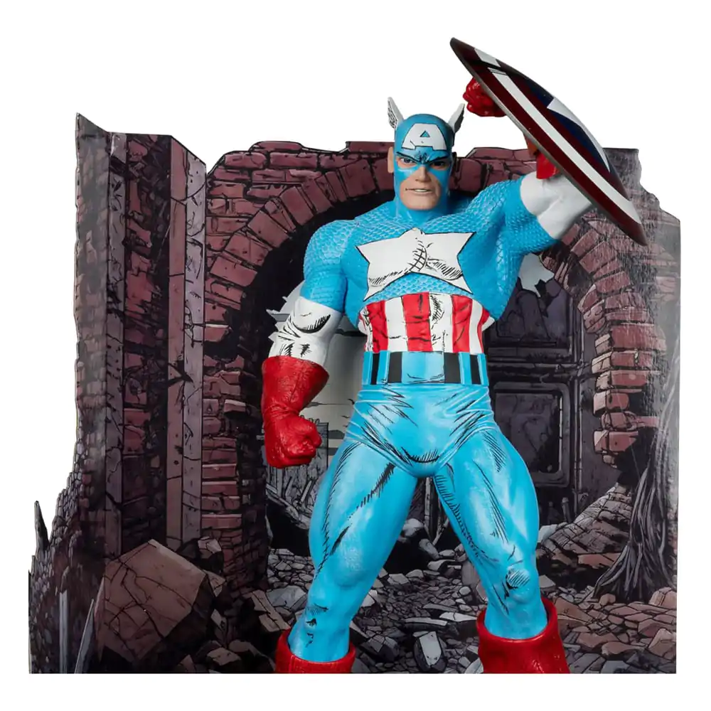 Marvel PVC Statua 1/6 Captain America (The Amazing Spider-Man #323) 28 cm fotografija proizvoda