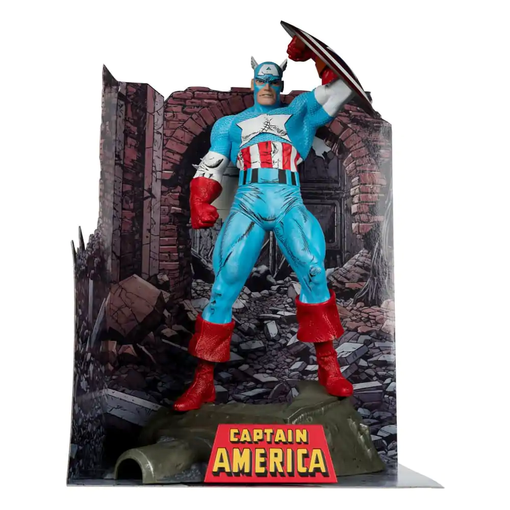 Marvel PVC Statua 1/6 Captain America (The Amazing Spider-Man #323) 28 cm fotografija proizvoda