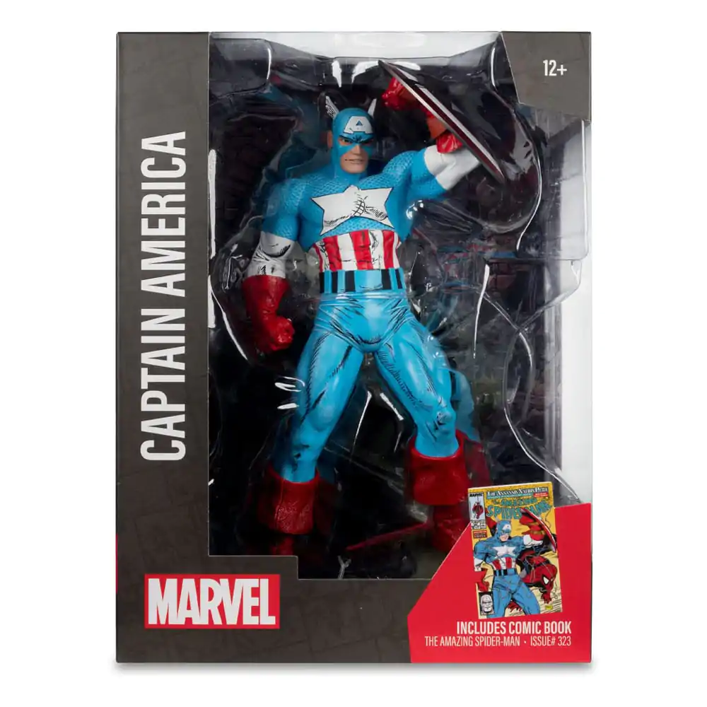 Marvel PVC Statua 1/6 Captain America (The Amazing Spider-Man #323) 28 cm fotografija proizvoda