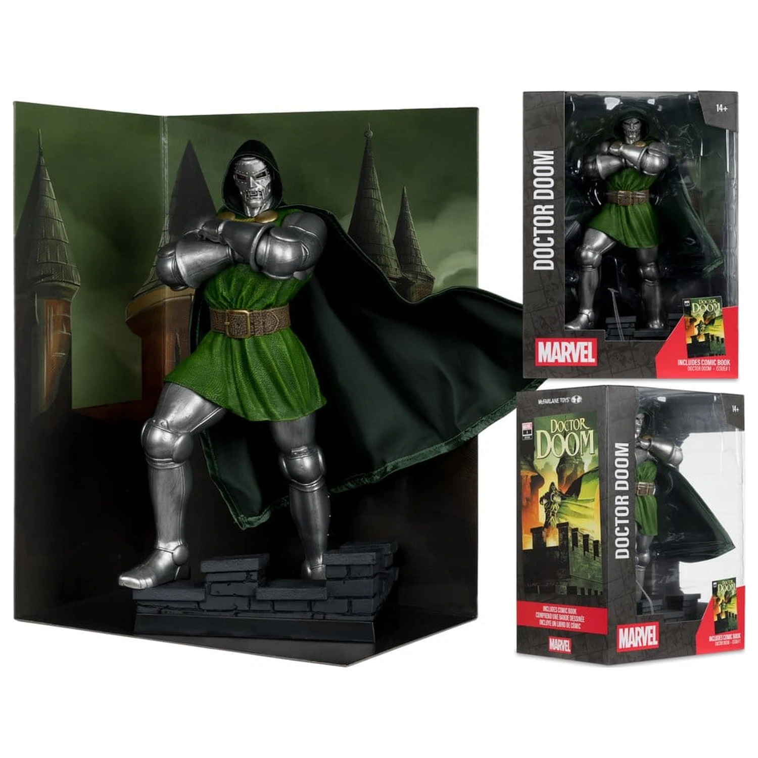 Marvel 1/6 kip Doctor Doom (Doctor Doom #1) 28 cm fotografija proizvoda