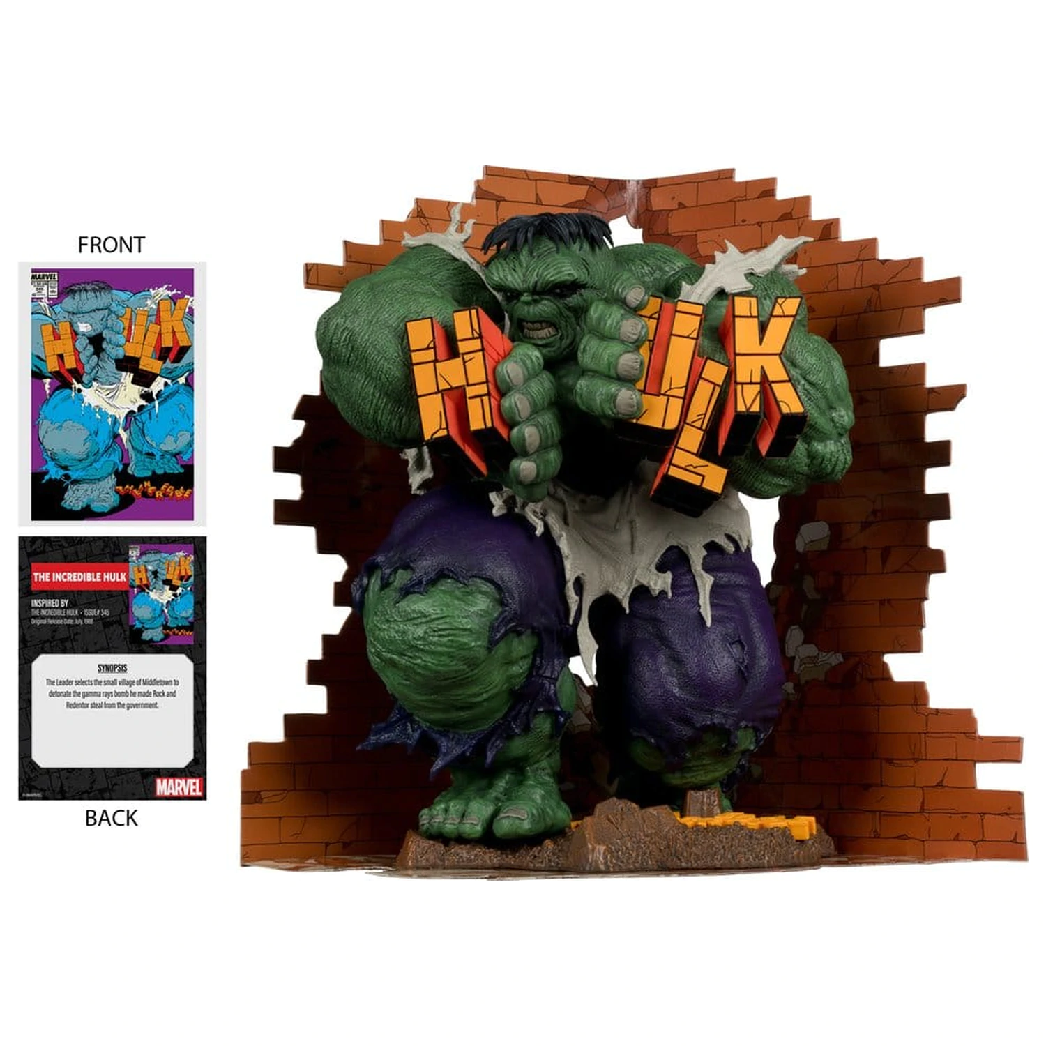 Marvel PVC kip 1/6 Hulk (The Incredible Hulk #345) (Gold Label) fotografija proizvoda