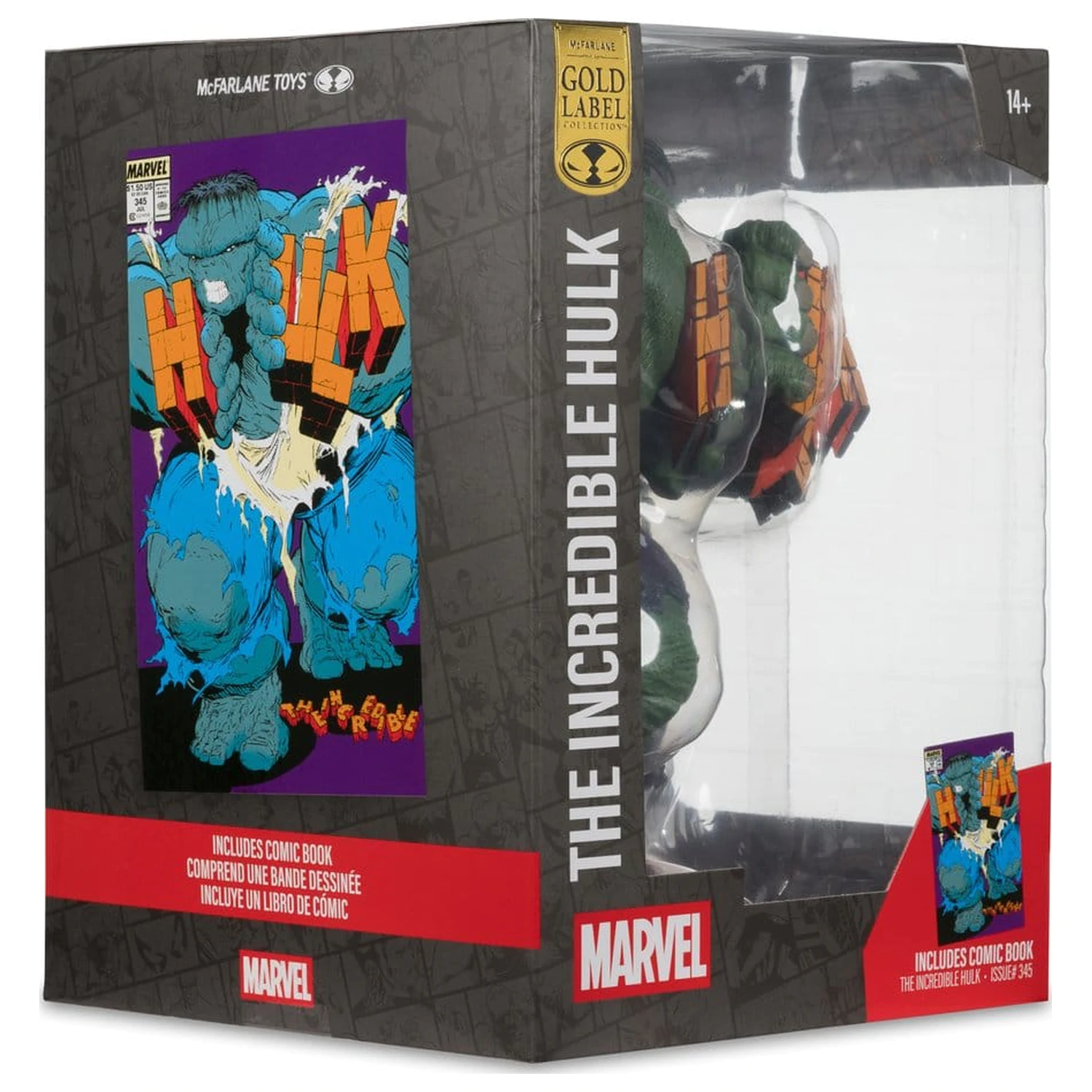 Marvel PVC kip 1/6 Hulk (The Incredible Hulk #345) (Gold Label) fotografija proizvoda