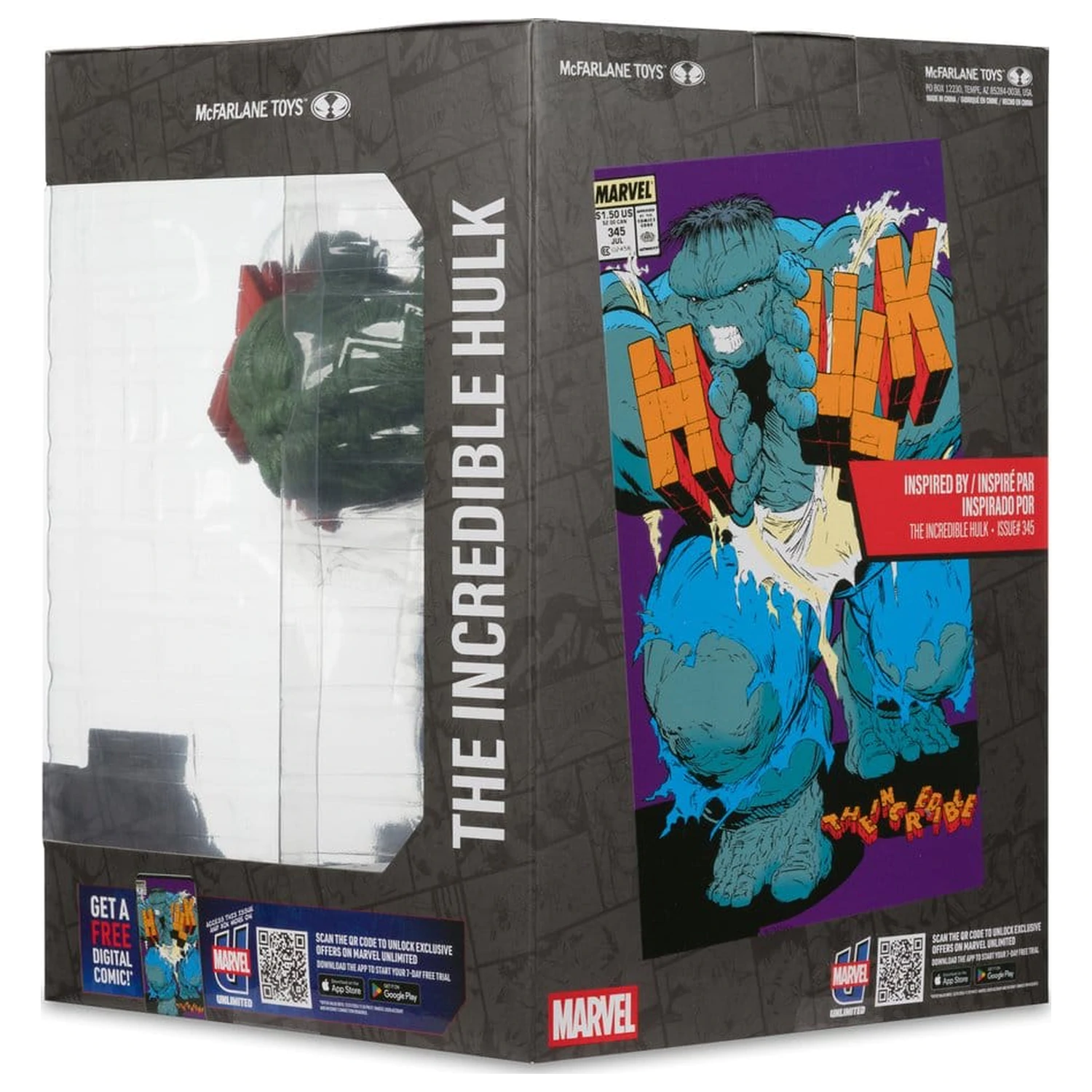 Marvel PVC kip 1/6 Hulk (The Incredible Hulk #345) (Gold Label) fotografija proizvoda