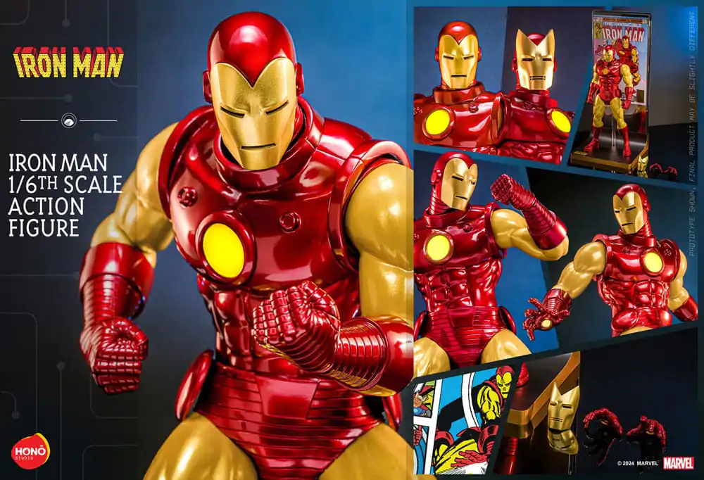 Marvel akcijska figura 1/6 Iron Man 32 cm fotografija proizvoda