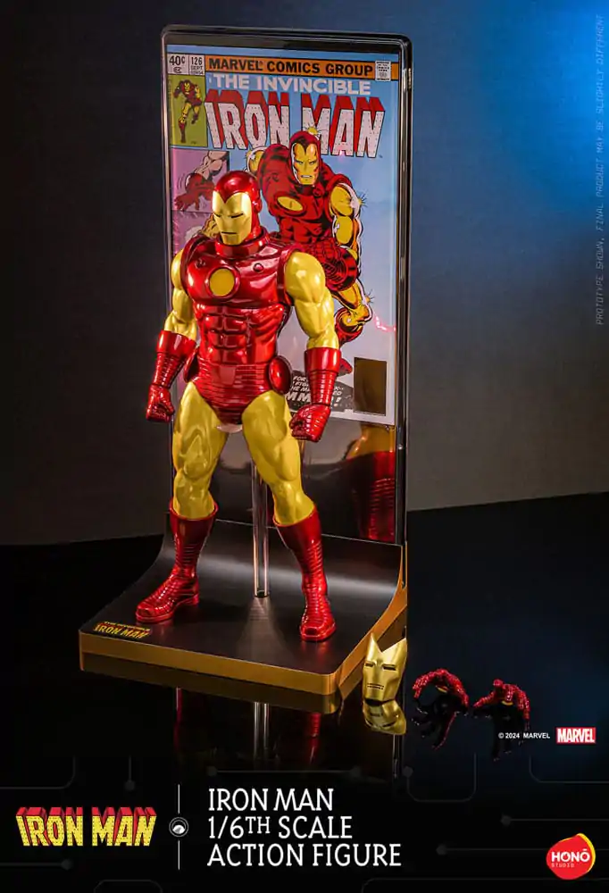 Marvel akcijska figura 1/6 Iron Man 32 cm fotografija proizvoda