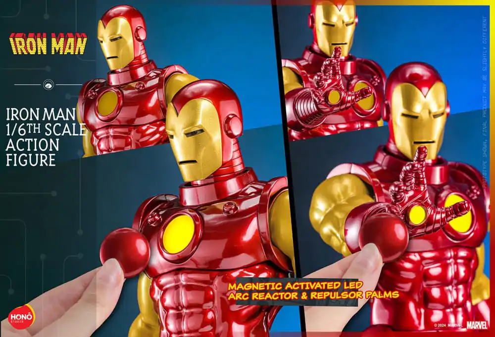 Marvel akcijska figura 1/6 Iron Man 32 cm fotografija proizvoda