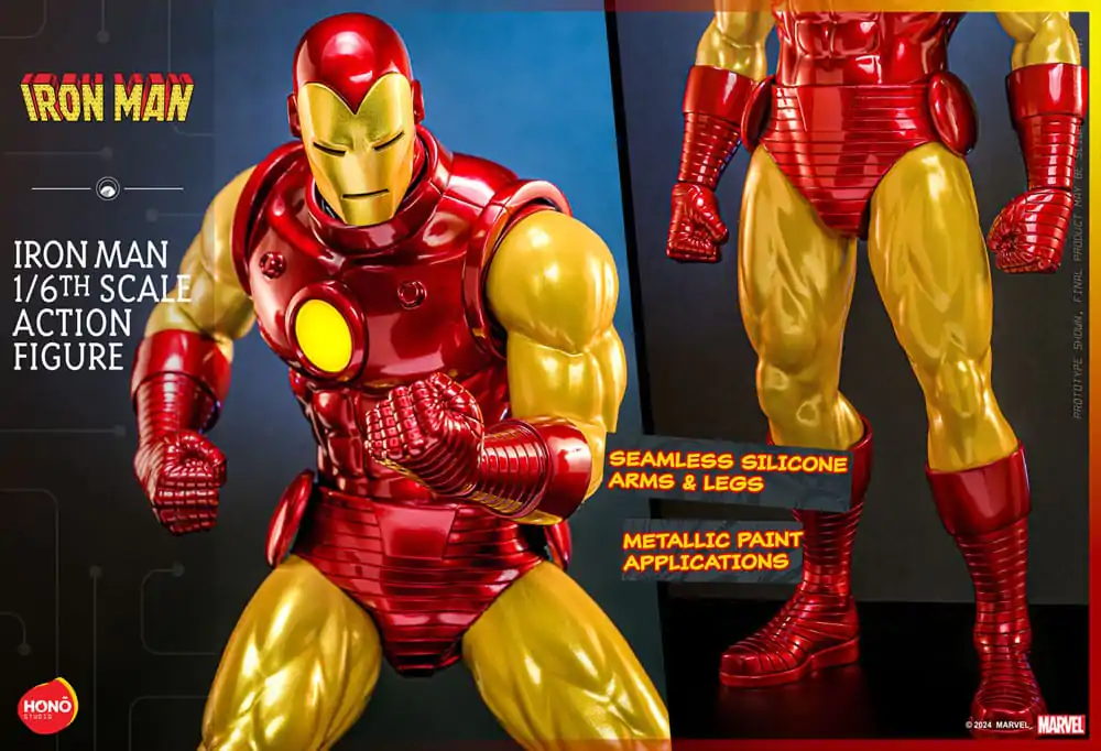 Marvel akcijska figura 1/6 Iron Man 32 cm fotografija proizvoda