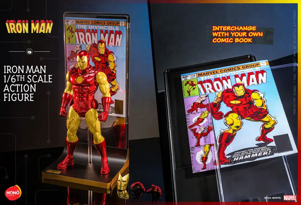 Marvel akcijska figura 1/6 Iron Man 32 cm fotografija proizvoda