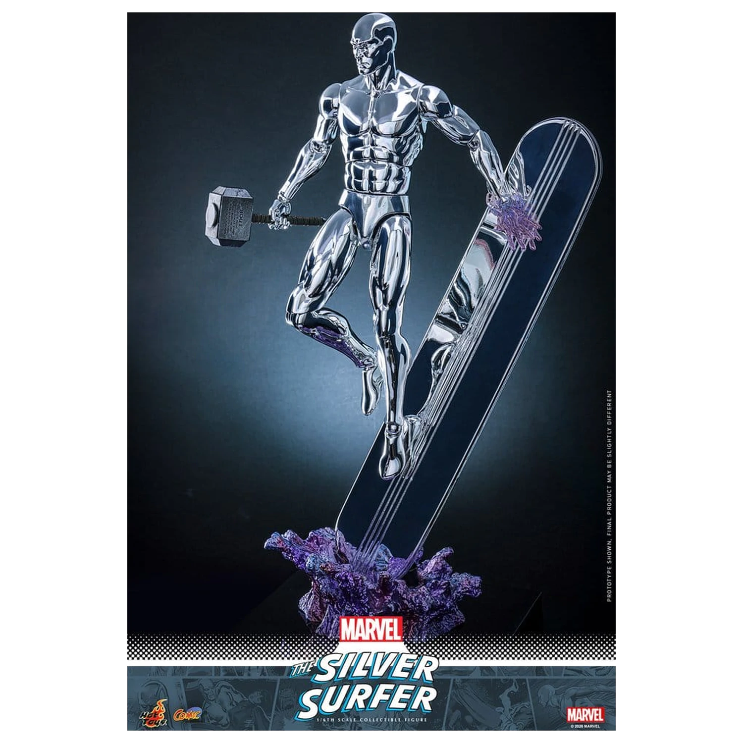 Marvel akcijska figura 1/6 Silver Surfer 32 cm fotografija proizvoda