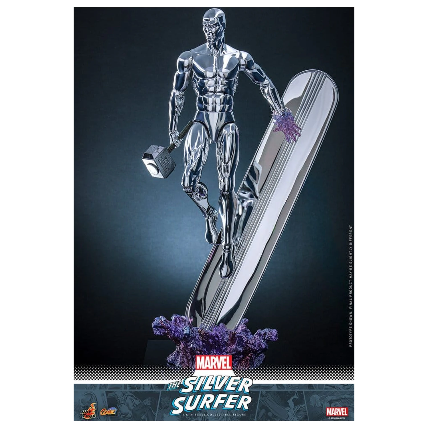 Marvel akcijska figura 1/6 Silver Surfer 32 cm fotografija proizvoda