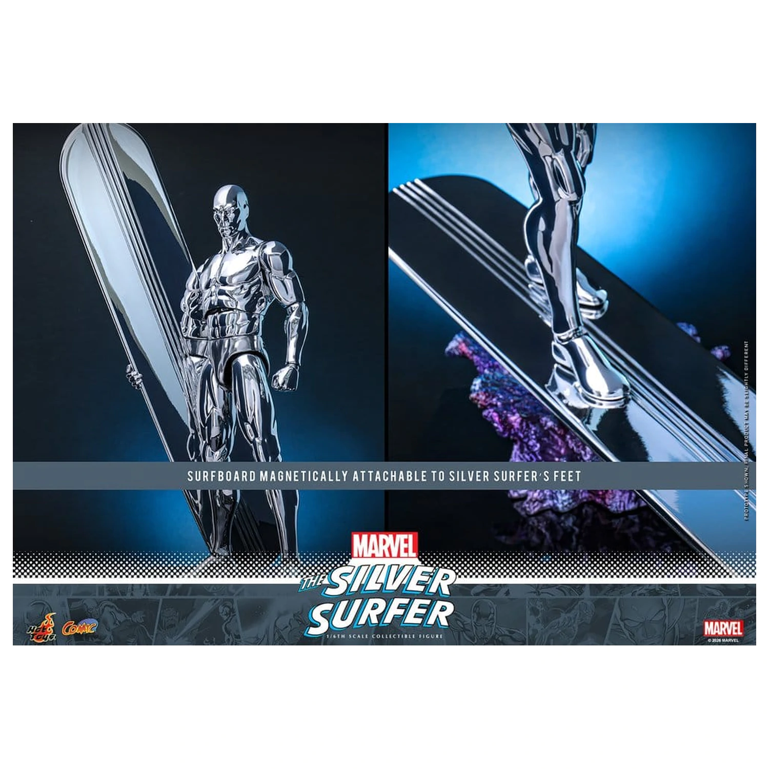 Marvel akcijska figura 1/6 Silver Surfer 32 cm fotografija proizvoda