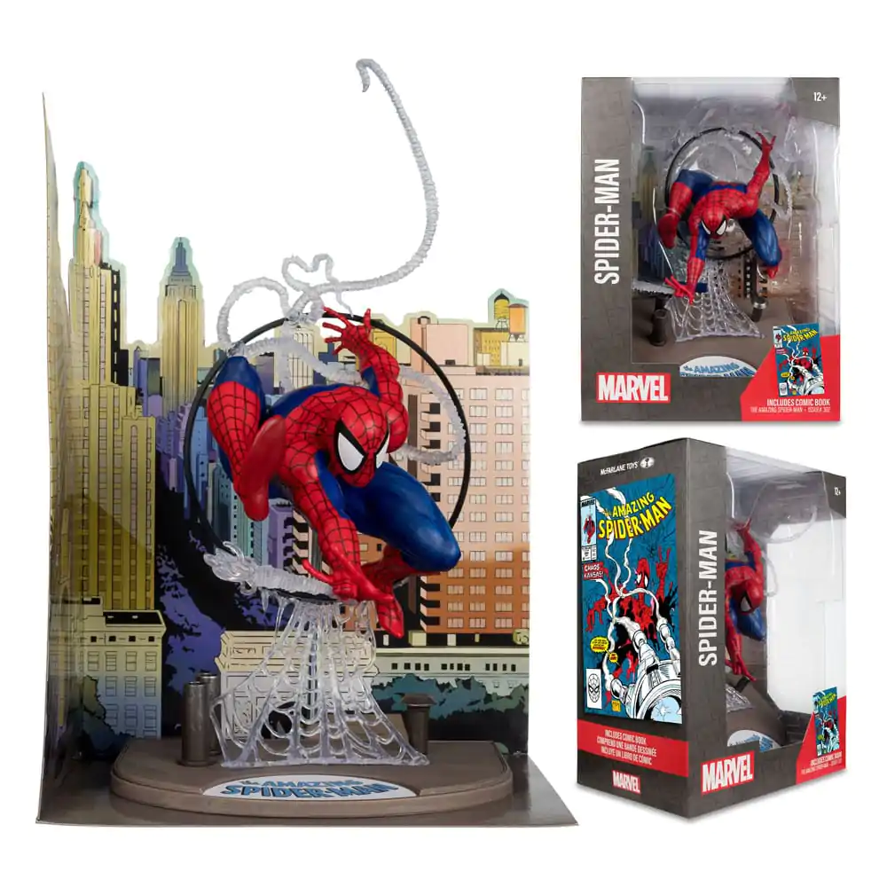 Marvel PVC Kip 1/6 Spider-Man (The Amazing Spider-Man #301) 30 cm fotografija proizvoda