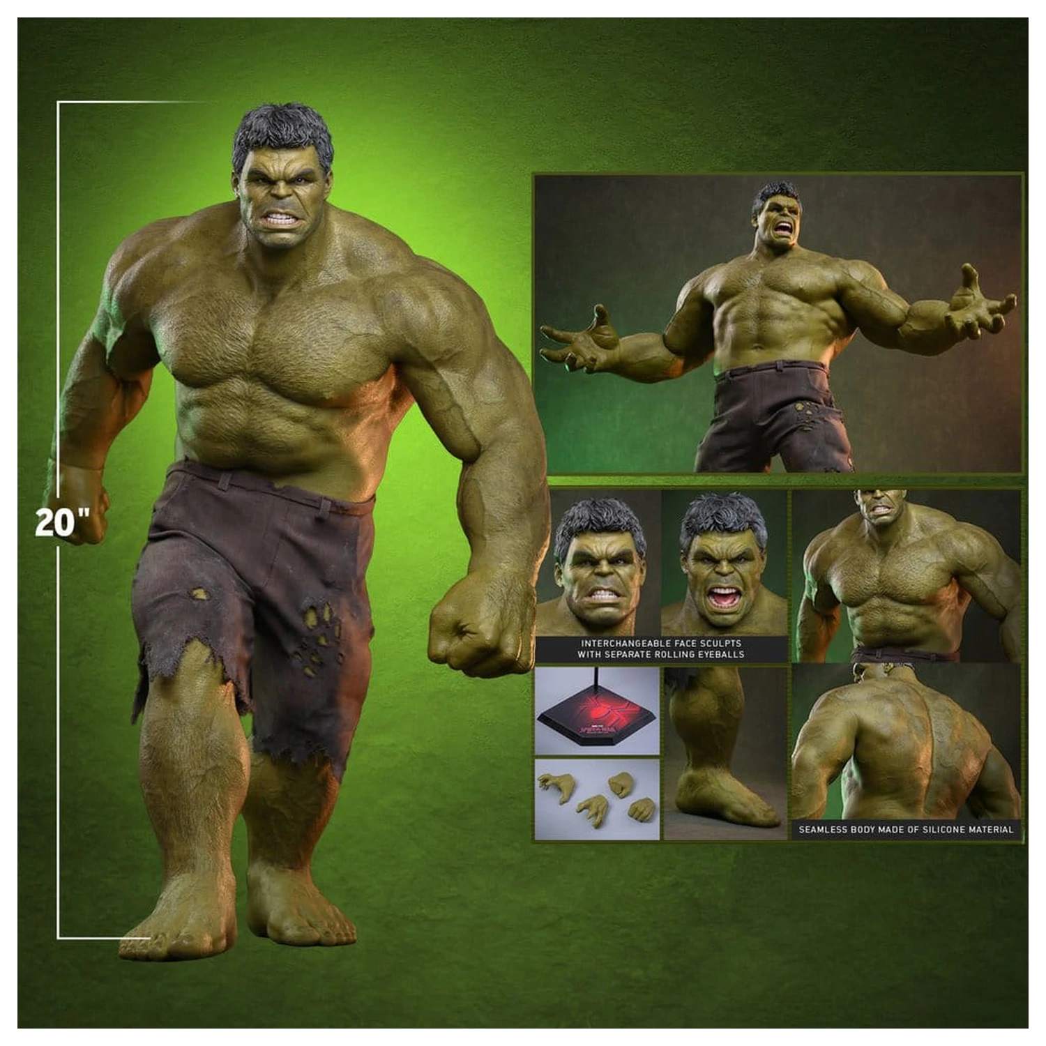 Marvel akcijska figura 1/6 Hulk 51 cm fotografija proizvoda