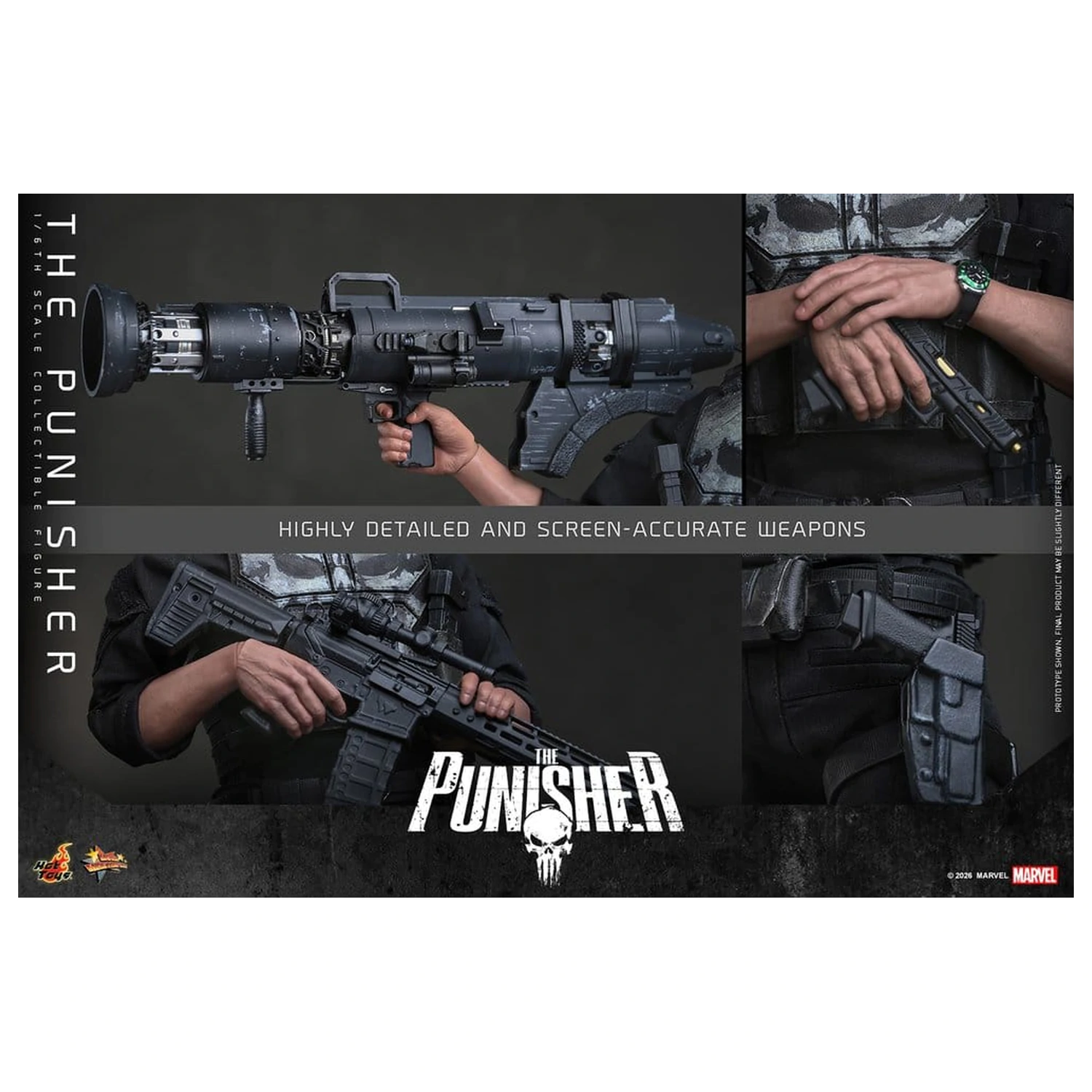 Marvel akcijska figura 1/6 The Punisher 31 cm fotografija proizvoda