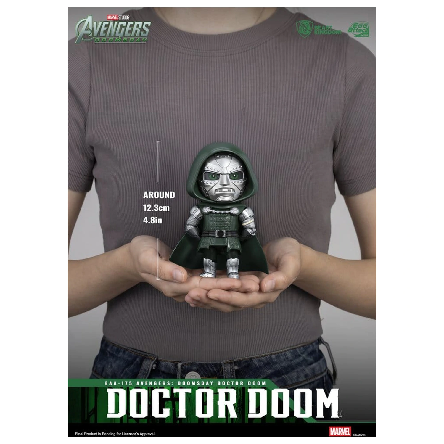 Marvel akcijska figura Avengers: Doomsday Doctor Doom 12 cm fotografija proizvoda