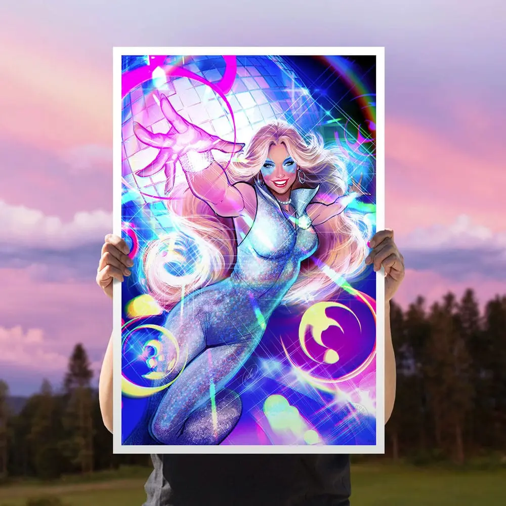 Marvel Art Print Dazzler 41 x 61 cm - neuramljeni fotografija proizvoda