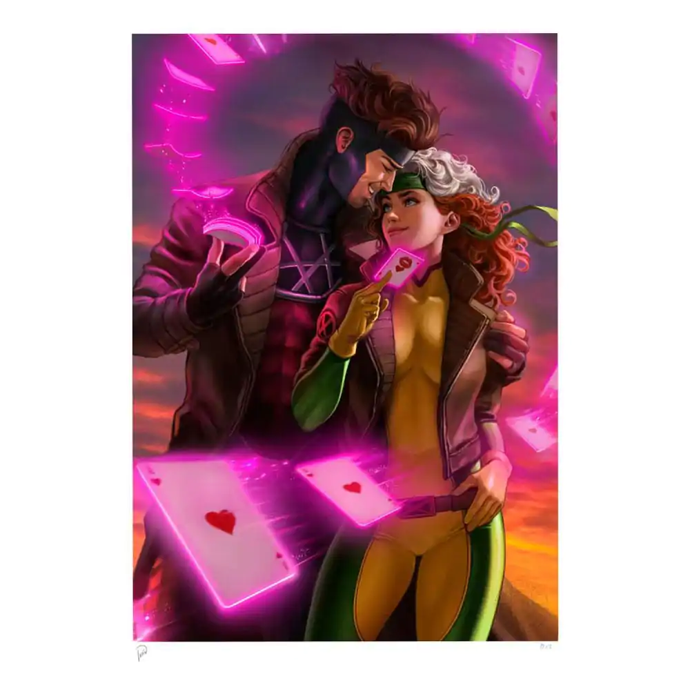 Marvel Art Print Rogue & Gambit 46 x 61 cm - bez okvira fotografija proizvoda