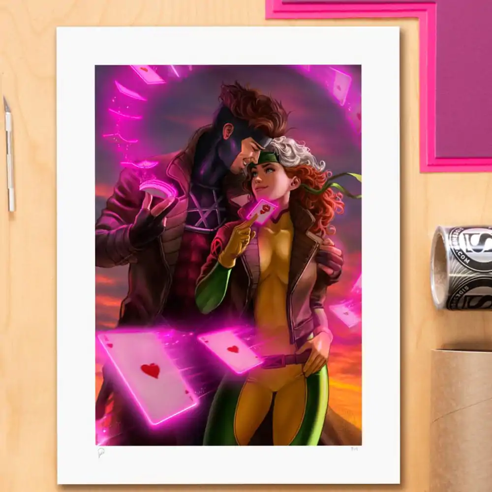 Marvel Art Print Rogue & Gambit 46 x 61 cm - bez okvira fotografija proizvoda