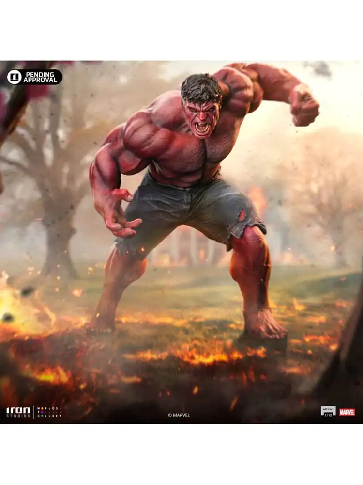 Marvel Art Scale Kip 1/10 Red Hulk 23 cm fotografija proizvoda