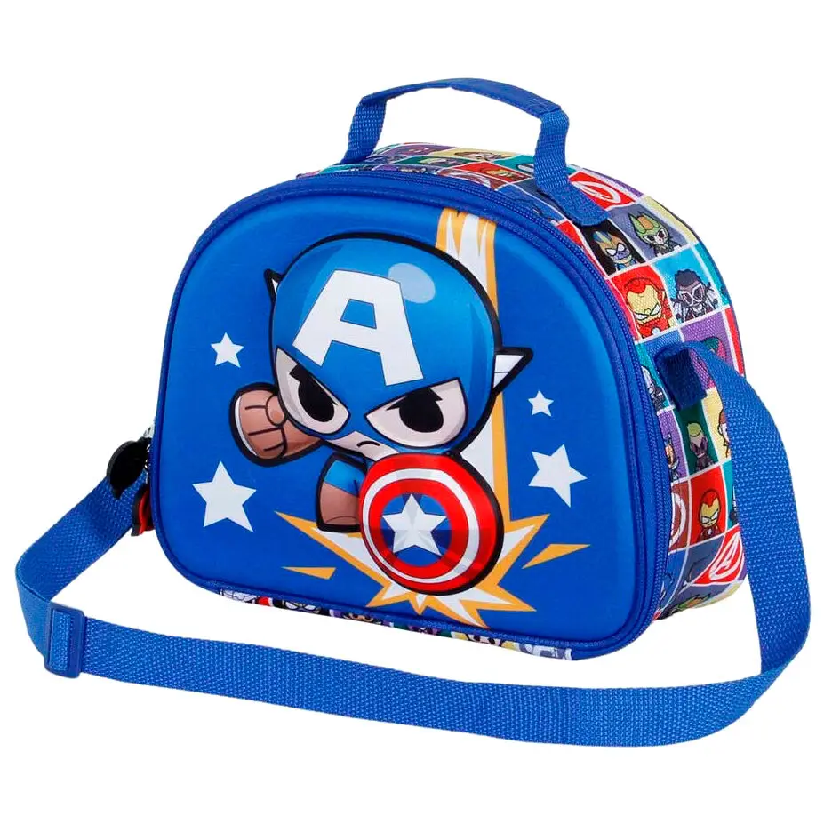 Marvel Avengers Captain America Punch 3D torba za ručak fotografija proizvoda